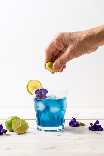 Butterfly Blue Pea Cocktail Cubes