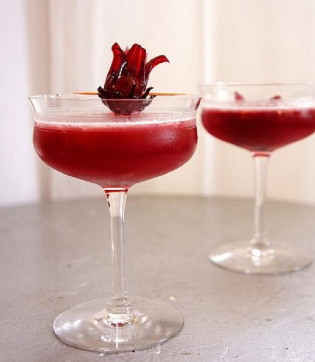 hibiscus vodka cocktail