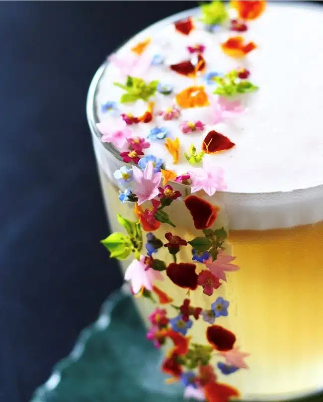 Happy Hour Cocktail: Edible Flowers, Creativity and Joy